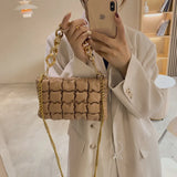 High-Quality Pleated Tote Bag Soft Leather Women's Handbag Shoulder Diagonal