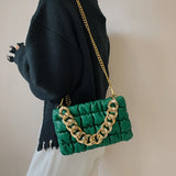 High-Quality Pleated Tote Bag Soft Leather Women's Handbag Shoulder Diagonal