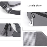 Camouflage Waist Bag with Earphone Hole for Men Women