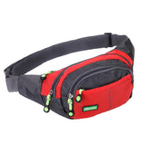 Travel Waist Bag Zipper Outdoor Sports Shoulder Bag Waterproof Adjustable