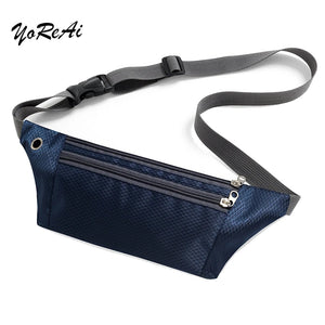 Waterproof Bum Bag Waist Fanny Pack Men Chest Belt Bags Shoulder Pack