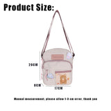 Cute Cartoon Water Repellent Shoulder Bag for Girls