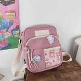 Cute Cartoon Water Repellent Shoulder Bag for Girls