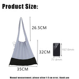 Knitted Shoulder Bag Casual Tote Female Handbag
