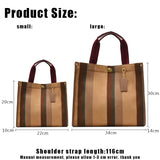 Women Retro Shoulder Bag Large Canvas Handbag Tote