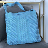 Women's Wool Shoulder Bag Casual Wallet Storage Bags Small Fresh Handbag