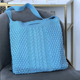 Women's Wool Shoulder Bag Casual Wallet Storage Bags Small Fresh Handbag