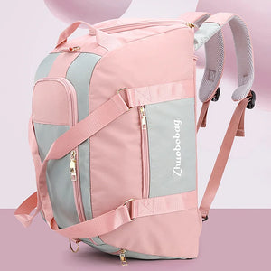 Yoga Bag Gym Backpack Sports Training Shoulder Bag Outdoor Travel Duffel