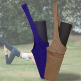 Yoga Mat Bag Cotton Canvas Large Carry Tote Adjustable Shoulder Strap