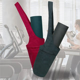 Yoga Mat Bag Cotton Canvas Large Carry Tote Adjustable Shoulder Strap
