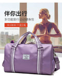 Yoga Gym Bag with Shoe Compartment and Wet-Dry Separation