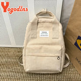 Waterproof Canvas Backpack for Teen Girls Laptop