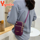 Casual Nylon Mobile Phone Bag Female Lady Crossbody Bag