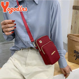 Casual Nylon Mobile Phone Bag Female Lady Crossbody Bag