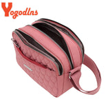 Casual Nylon Shoulder Bag for Women Multifunction Messenger Handbag and Purse