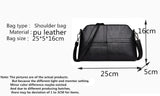 Casual PU Leather Women Crossbody Bag Shoulder Messenger Bags