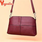 Casual PU Leather Women Crossbody Bag Shoulder Messenger Bags For Female Mother
