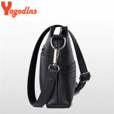 Casual PU Leather Women Crossbody Bag Shoulder Messenger Bags For Female Mother