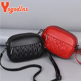 Embroidered Thread Round Shoulder Bag For Women Crossbody Bag Mommy Purse