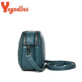 Embroidered Thread Round Shoulder Bag For Women Crossbody Bag Mommy Purse