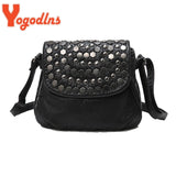 Enveljavascope Clutch Rivet Women's Leather Party Purse Handbag