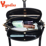 Commuter Bucket Bag Female Big Capacity Shoulder Messenger Crossbody Bag