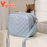 Embroided Square Crossbody Bag Casual Handbag Purse