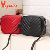 Embroided Square Crossbody Bag Casual Handbag Purse