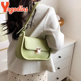 Flap Shoulder Bag Lock Crossbody Candy Handbag
