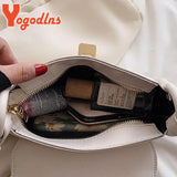 Flap Shoulder Bag Lock Crossbody Candy Handbag