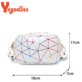 Small Square PU Leather Shoulder Messenger Bag Crossbody Satchel Bolsa