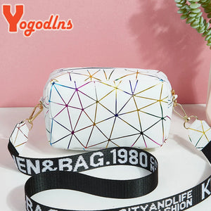 Small Square PU Leather Shoulder Messenger Bag Crossbody Satchel Bolsa