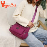 Waterproof Oxford Crossbody Bag Multi-pocket Shoulder Women's Handbag