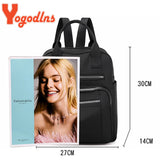 Women Large Capacity School Bag Teen Travel Waterproof Rucksack