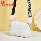 Small Square Bag For Women PU Leather Shoulder Messenger Bag