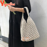 Straw Bag For Women Beach Woven Handbag Arrival Shoulder Bag