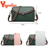 Vintage Square Crossbody Bag for Women Lady Lock Shoulder Bag