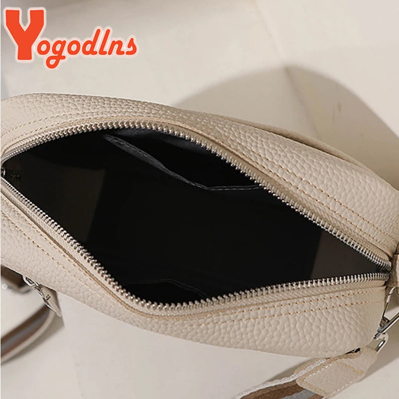 Square Shoulder Bag Women Crossbody Messenger Vintage Hand Bag