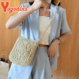 Bohemian Crochet Crossbody Beach Bag Ultralight