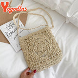 Bohemian Crochet Crossbody Beach Bag Ultralight