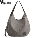 Girl Tote Bag Leisure Bag Canvas Handbag Modern Style
