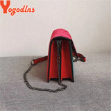 Retro Matte Patchwork Crossbody Bags for Women