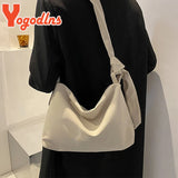Knotted Straps Shoulder Bag Large Capacity Crossbody Bag Casual Handbag