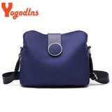 Nylon Shoulder Bag Women Leisure Waterproof Messenger Bag Shopping Lady Handbag
