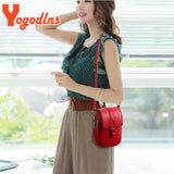 Women's PU Leather Crossbody Shoulder Bag Multi-layer Handbag Purse