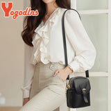 Soft Leather Shoulder Bag for Women Phone Crossbody Bag