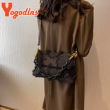 Canvas Flap Crossbody Bag for Women