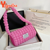 Summer Bubble Shoulder Bag For Women Candy Handbag Casual Girls Tote