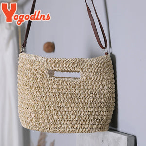 Straw Handle Bag for Women Large Shoulder Beach Christmas Gift