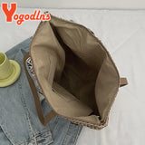 Summer Woven Women Bag Large Capacity Rattan Shoulder Vacation Beach Bag